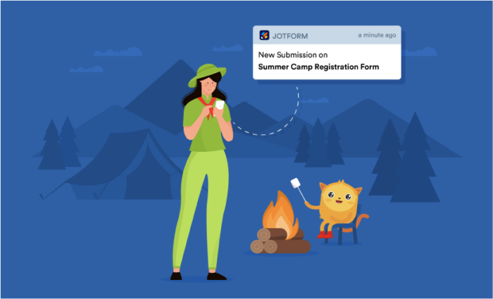 Everything you need to know about Jotform's summer camp users