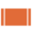 A rectangle with two lines near the left and right edges