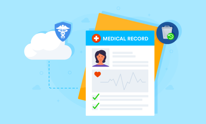How long should healthcare providers keep medical records?