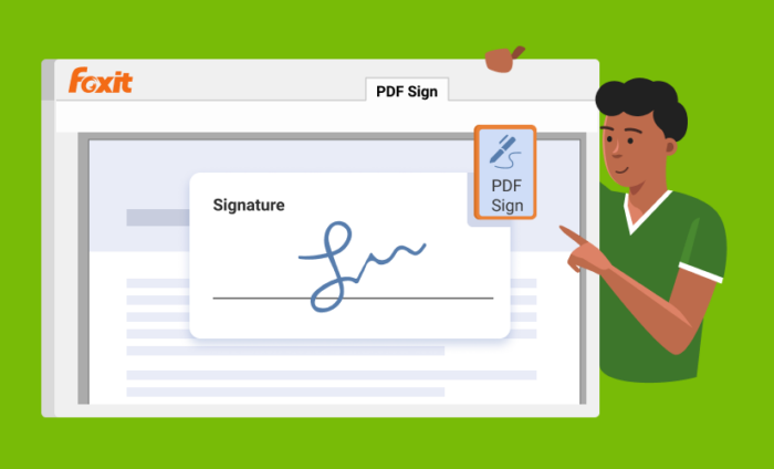 How to create a signature for PDF files in Foxit Reader