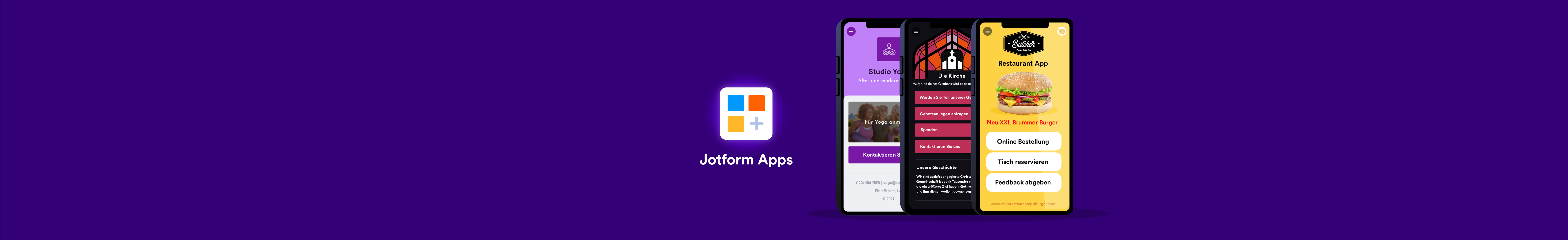 Header Cover - Ankündigung von Jotform Apps