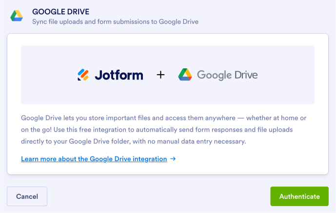 Google Drive Integrations