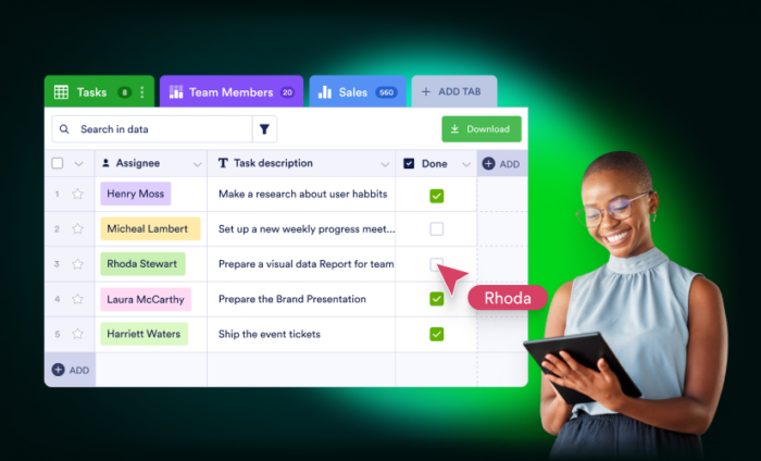 How users perfect their workflows using Jotform Tables