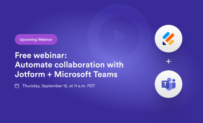 Webinar: Introducing Microsoft Teams integration