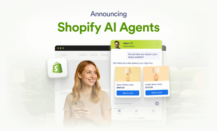 Announcing Shopify AI Agents from Jotform