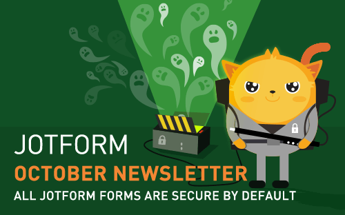 Visual: Jotform October Newsletter